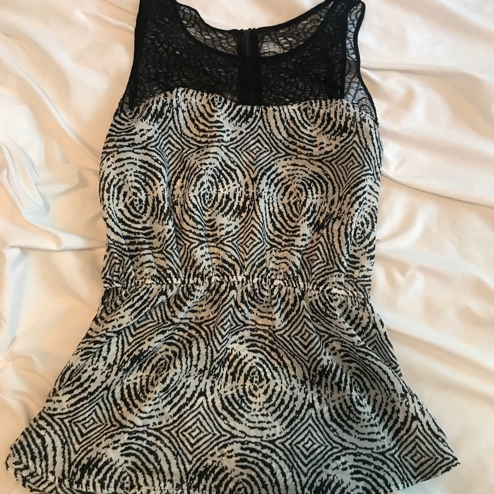 Sheer blouse